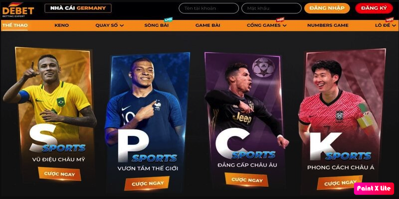 Casino Debet có hệ thống phòng chơi cao cấp